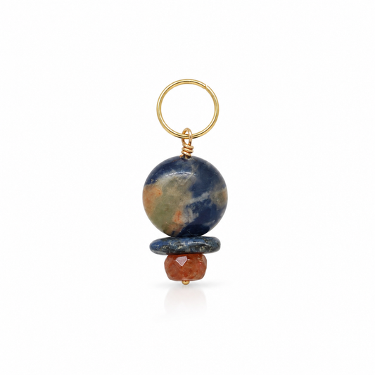 Tide Relic of Sodalite, Lapis and Sunstone